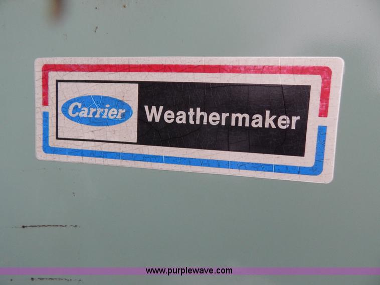 image for item G3141 Large Carrier Weathermaker AC unit