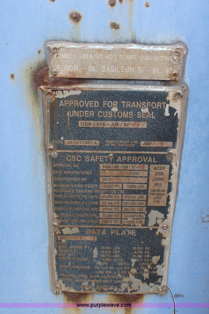 image for item G5462 1997 storage container