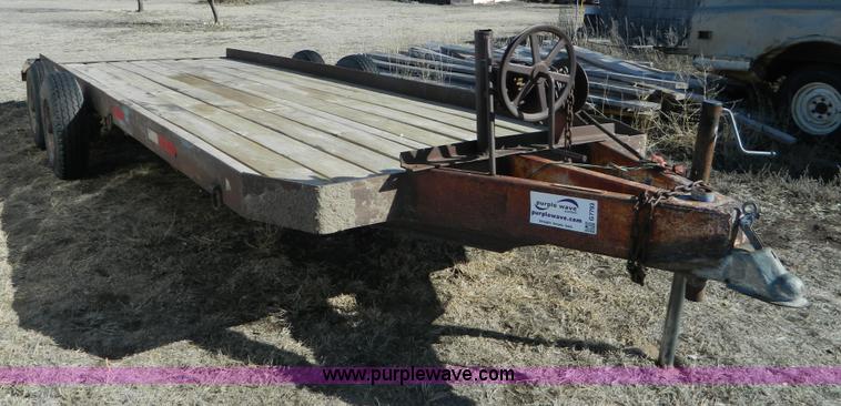 image for item G7793 1975 shop built trailer