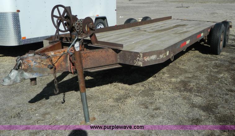 image for item G7793 1975 shop built trailer