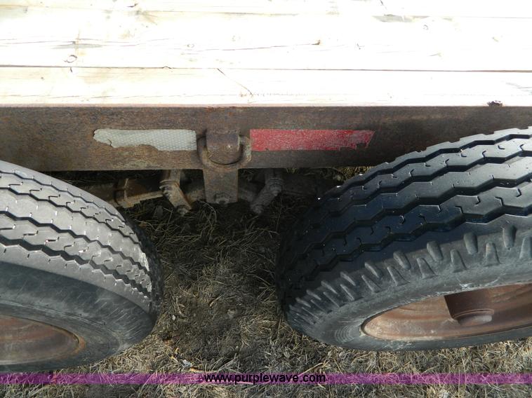 image for item G7793 1975 shop built trailer