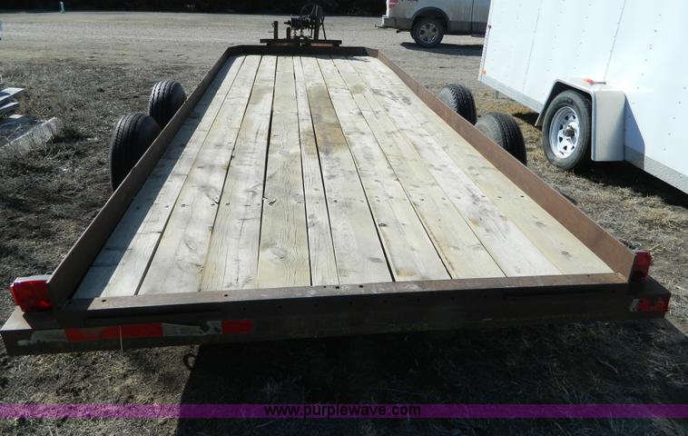 image for item G7793 1975 shop built trailer