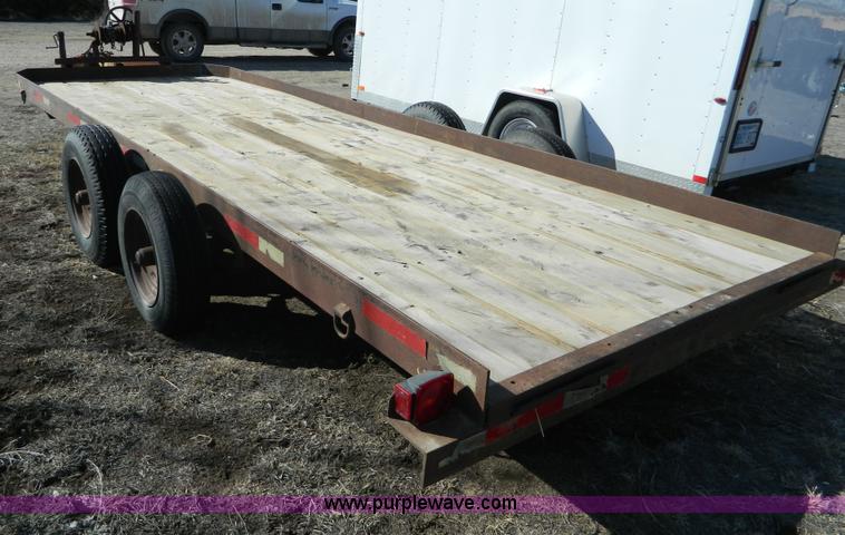 image for item G7793 1975 shop built trailer