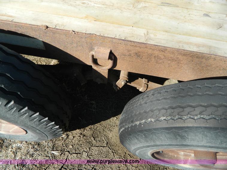 image for item G7793 1975 shop built trailer