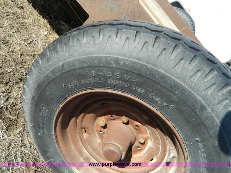 image for item G7793 1975 shop built trailer