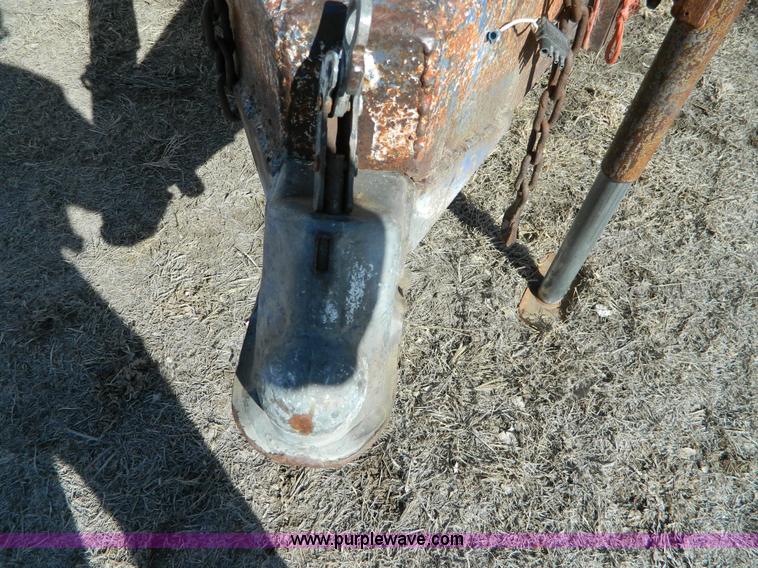 image for item G7793 1975 shop built trailer