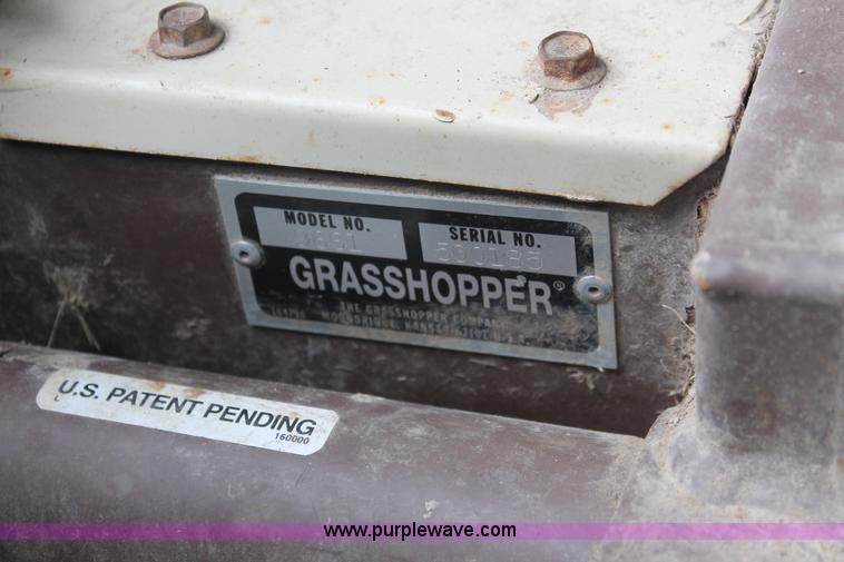 image for item H3651 Grasshopper 9280 ZTR lawn mower