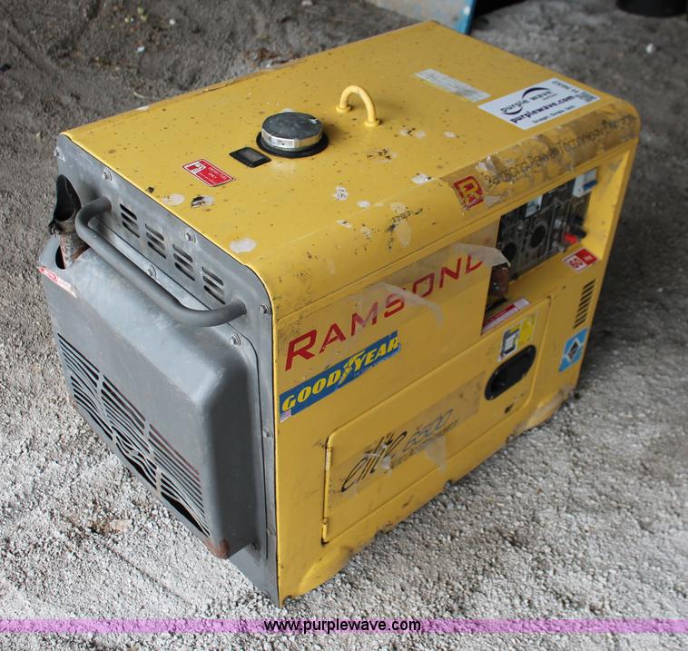 image for item H3652 Ramsond Elite 6500 silent generator