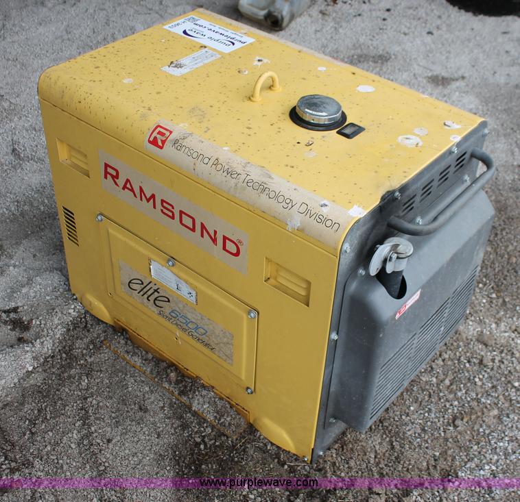 image for item H3653 Ramsond Elite 6500 silent generator