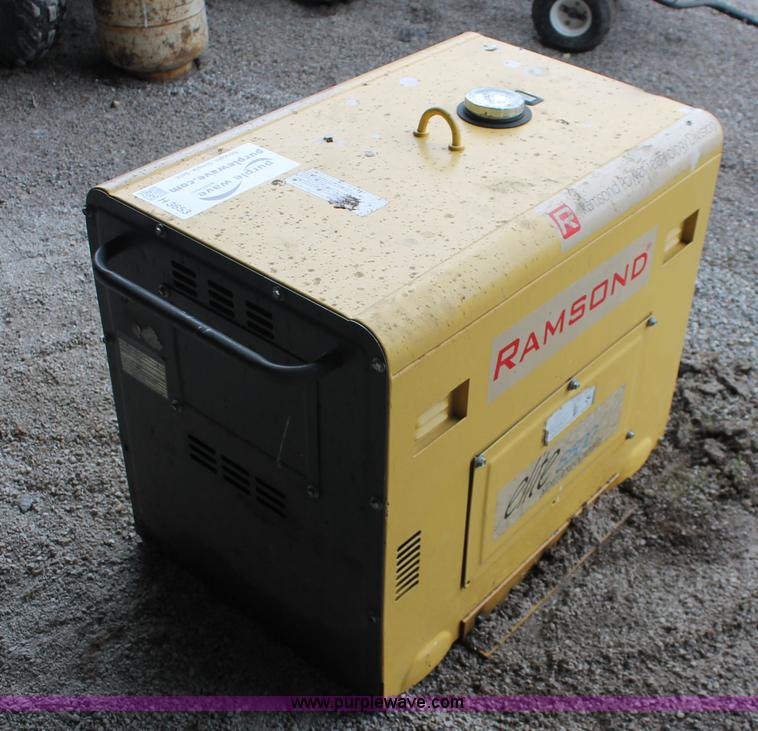 image for item H3653 Ramsond Elite 6500 silent generator