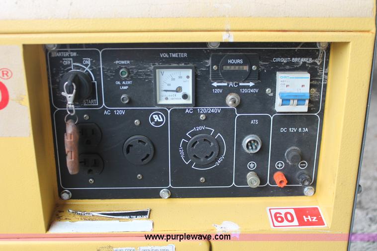 image for item H3653 Ramsond Elite 6500 silent generator