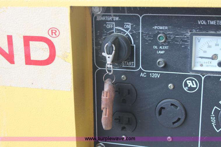 image for item H3653 Ramsond Elite 6500 silent generator