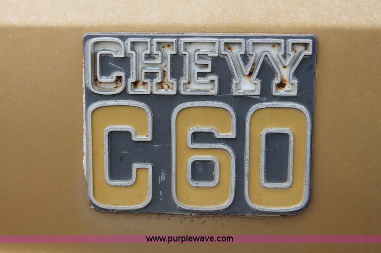 image for item H3654 1973 Chevrolet C60 grain truck