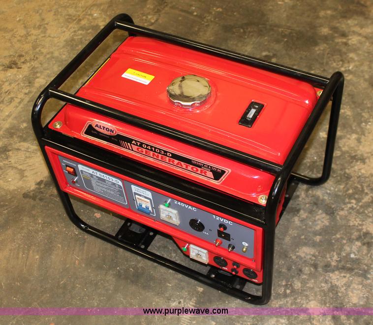 image for item H3663 Alton AT04103-D portable generator