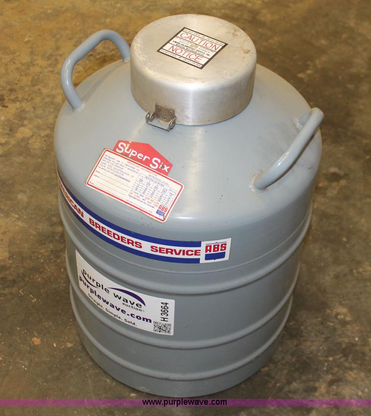 image for item H3664 American Breeders Service Super Six semen cooler