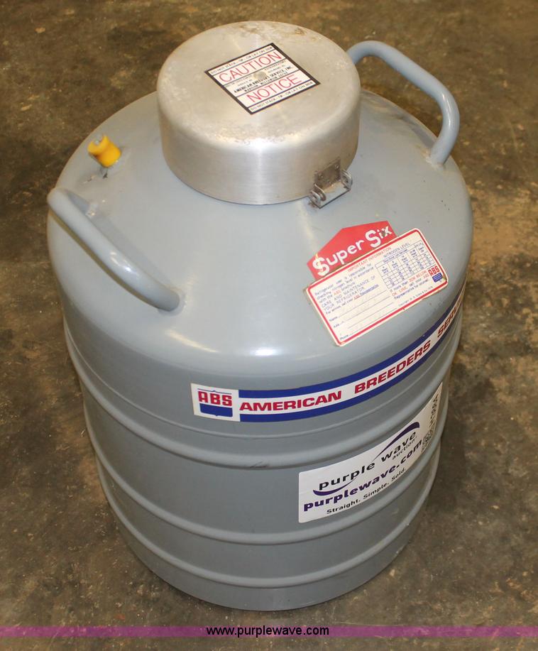 image for item H3664 American Breeders Service Super Six semen cooler