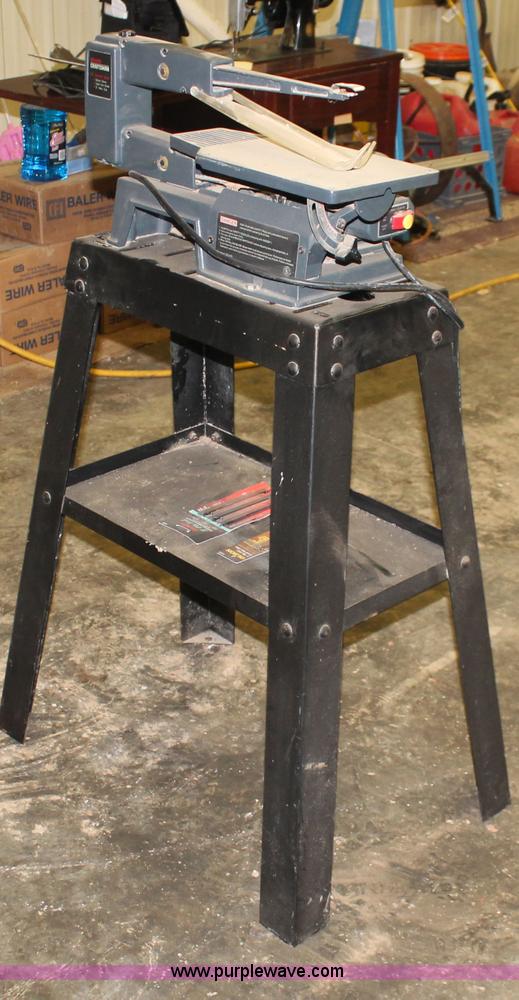 image for item H3668 Sears Craftsman 16" scroll saw