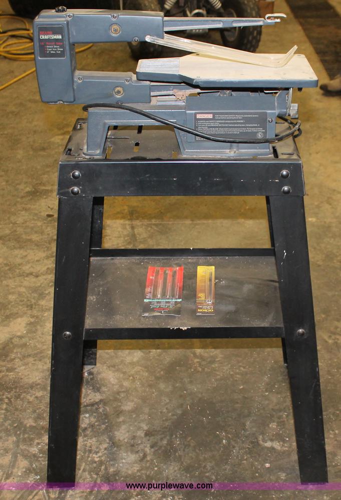 image for item H3668 Sears Craftsman 16" scroll saw
