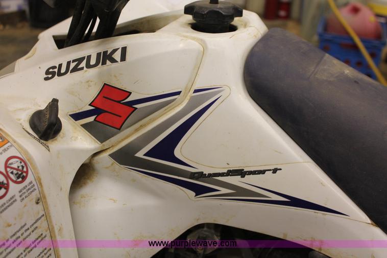 image for item H3670 2008 Suzuki 90 QuadSport four wheeler