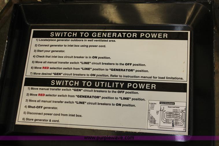 image for item H3671 Onan 15UT generator