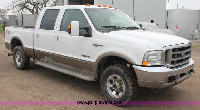 image for item H3675 2004 Ford F250 King Ranch Crew Cab pickup truck