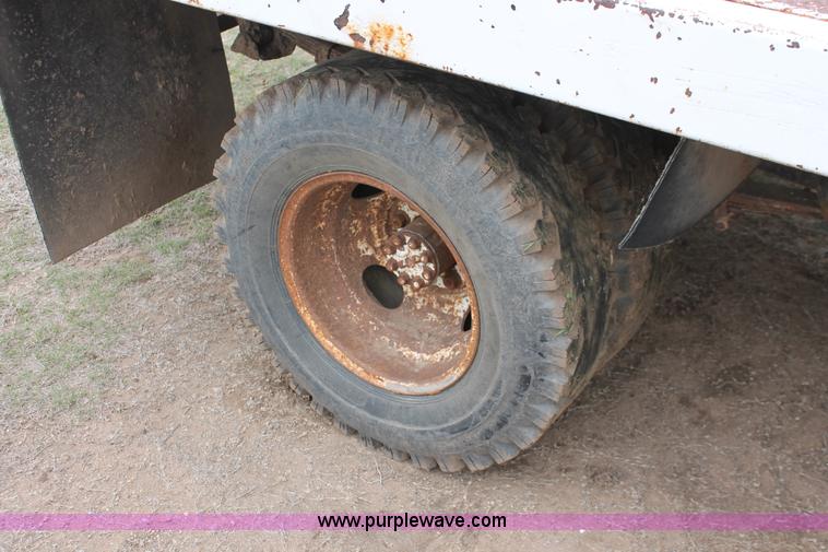 image for item H3696 1981 Chevrolet Scottsdale C30 flat bed truck