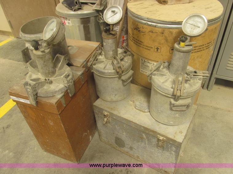 image for item K9714 (3) concrete air pressure testing meters