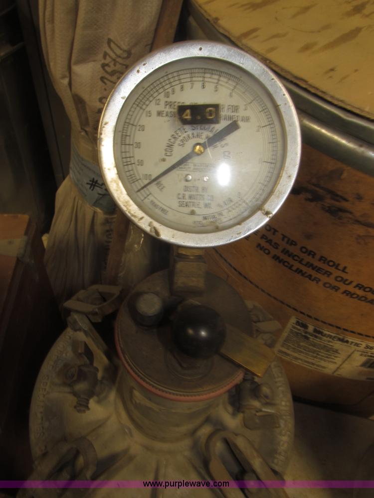 image for item K9714 (3) concrete air pressure testing meters