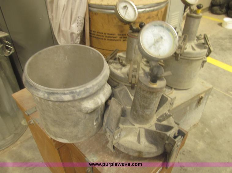 image for item K9714 (3) concrete air pressure testing meters