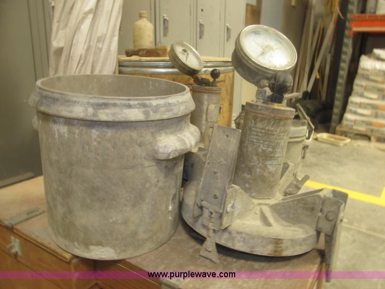 image for item K9714 (3) concrete air pressure testing meters