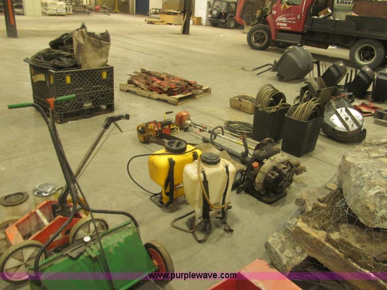 image for item K9716 Assorted lawn equipment and accessories