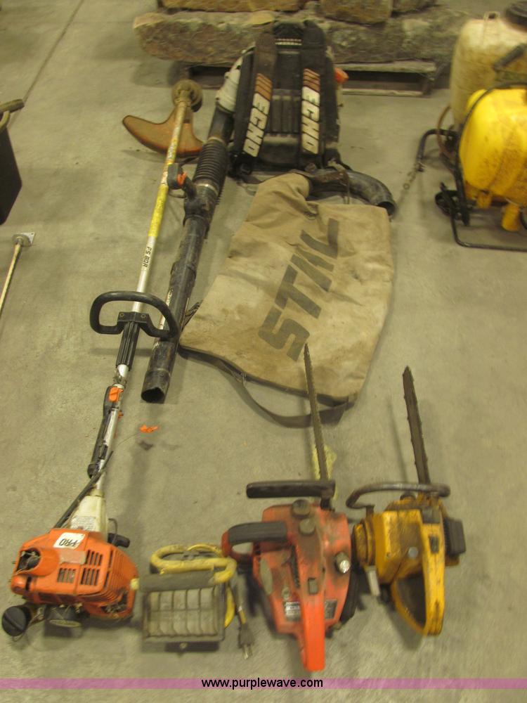 image for item K9716 Assorted lawn equipment and accessories