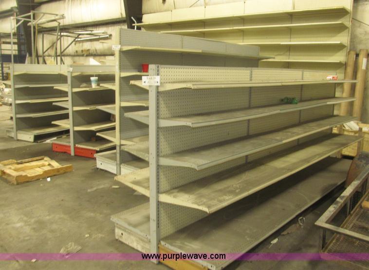 image for item K9717 Metal shelving and gondolas