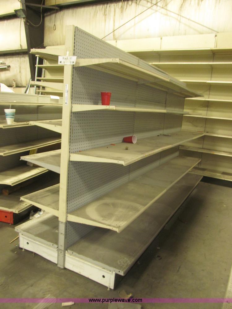 image for item K9717 Metal shelving and gondolas