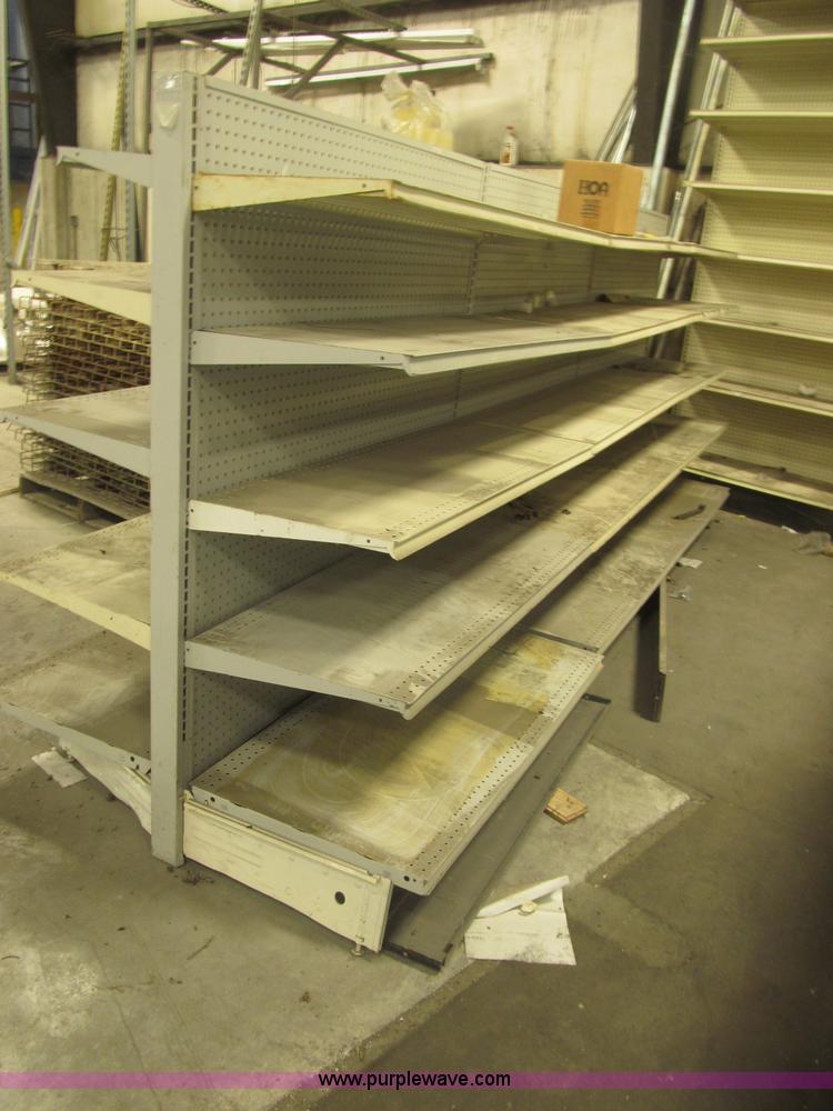 image for item K9717 Metal shelving and gondolas
