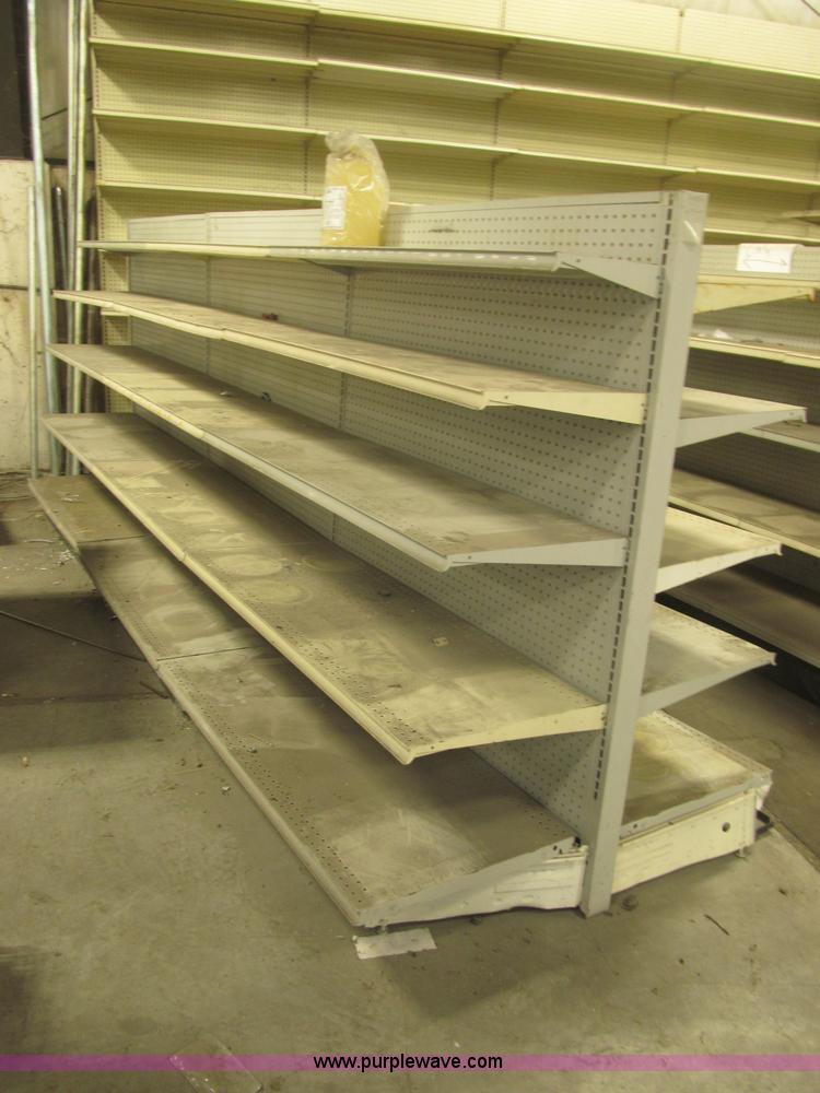 image for item K9717 Metal shelving and gondolas