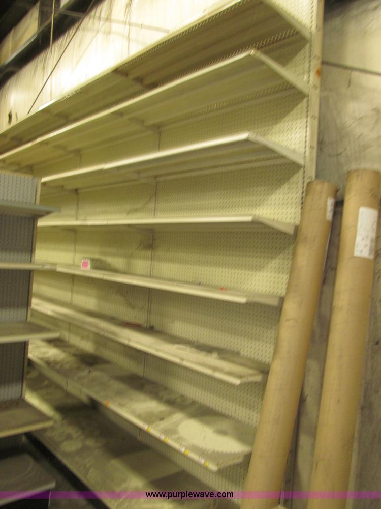image for item K9717 Metal shelving and gondolas