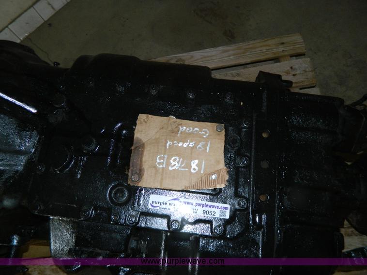 image for item W9052 Eaton 18-7-18B transmission
