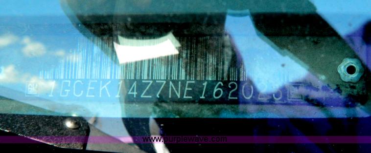 image for item W9117 1992 Chevrolet 1500 pickup truck