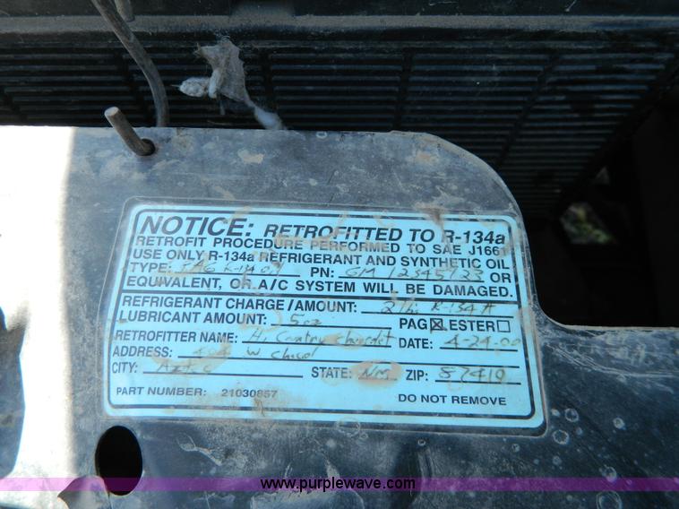 image for item W9117 1992 Chevrolet 1500 pickup truck