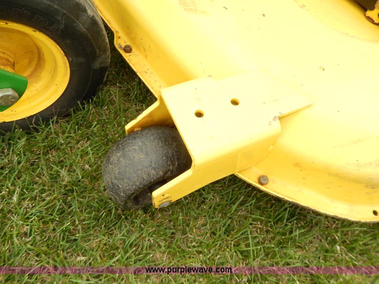 image for item W9923 John Deere Z465 ZTR mower