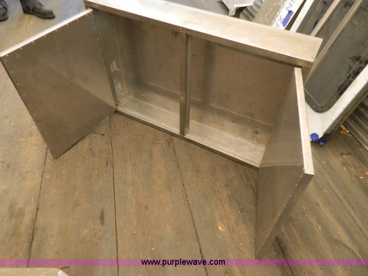 image for item Y9307 Stainless steel cabinet