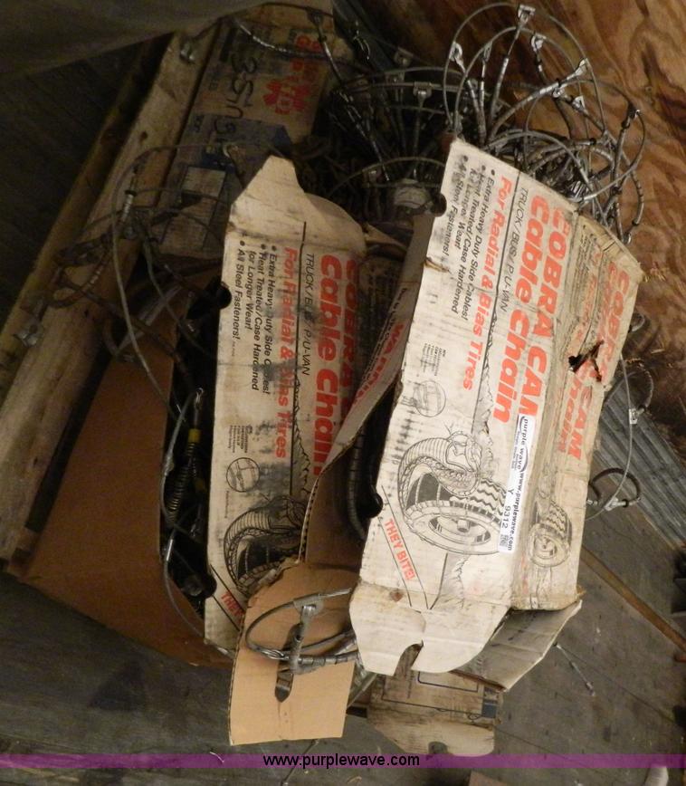 image for item Y9312 Assorted truck tire cable chains