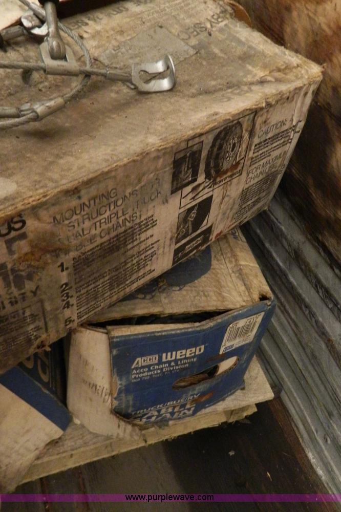 image for item Y9312 Assorted truck tire cable chains