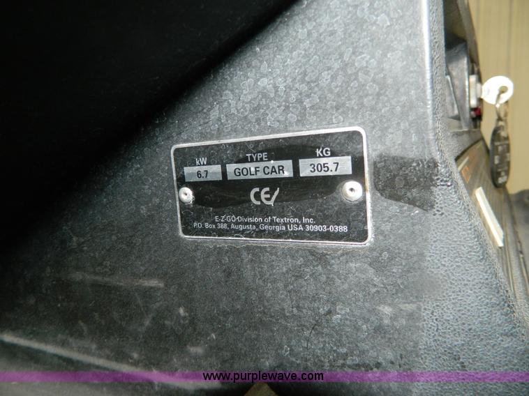 image for item Y9322 EZ-Go Freedom golf cart