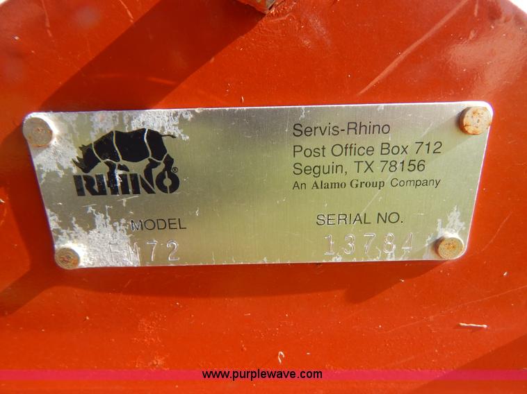 image for item Z9482 Rhino FM 72" finish mower