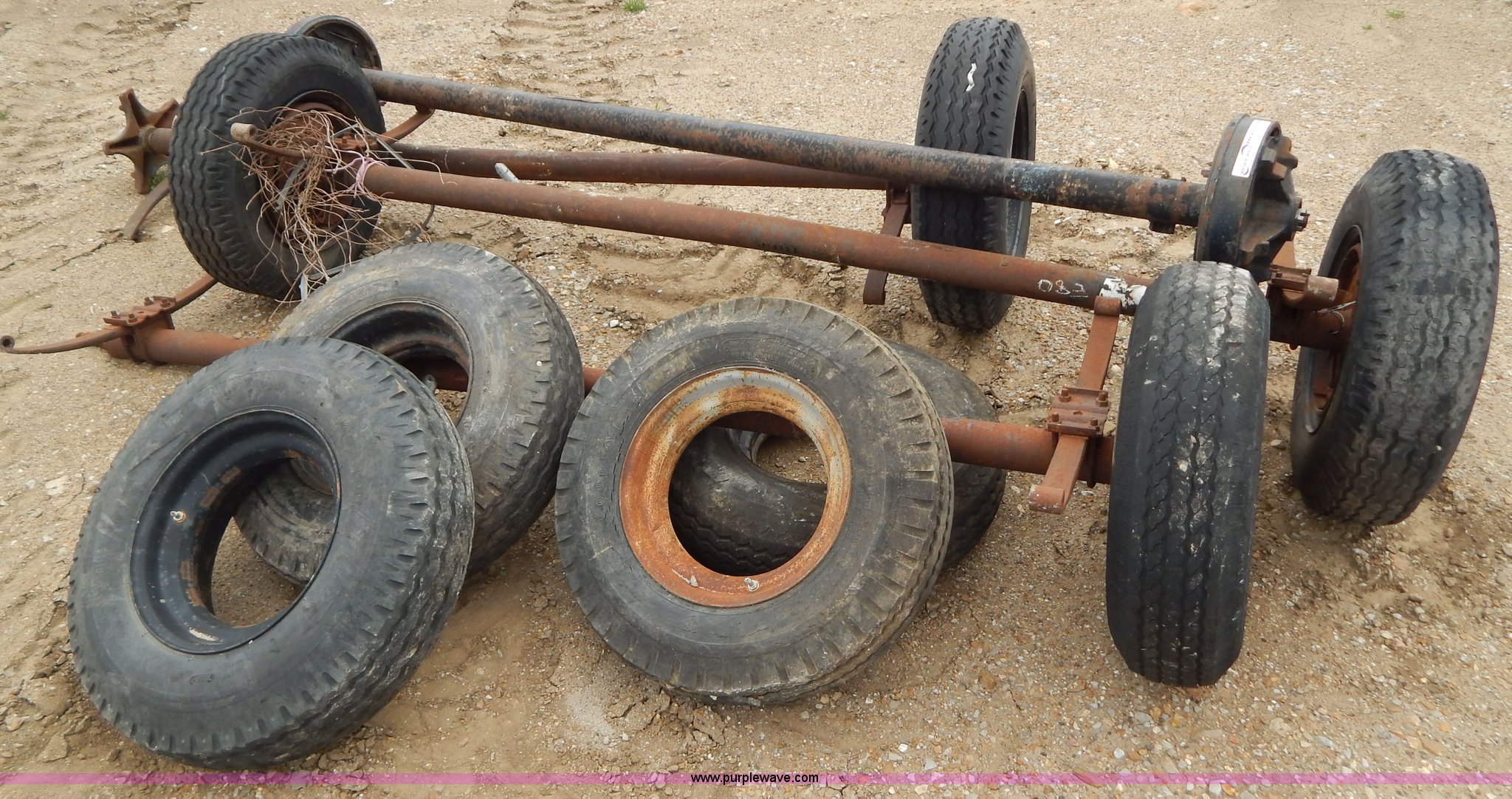 (4) manufactured home axles in Sedalia, MO Item AE9981 sold Purple Wave