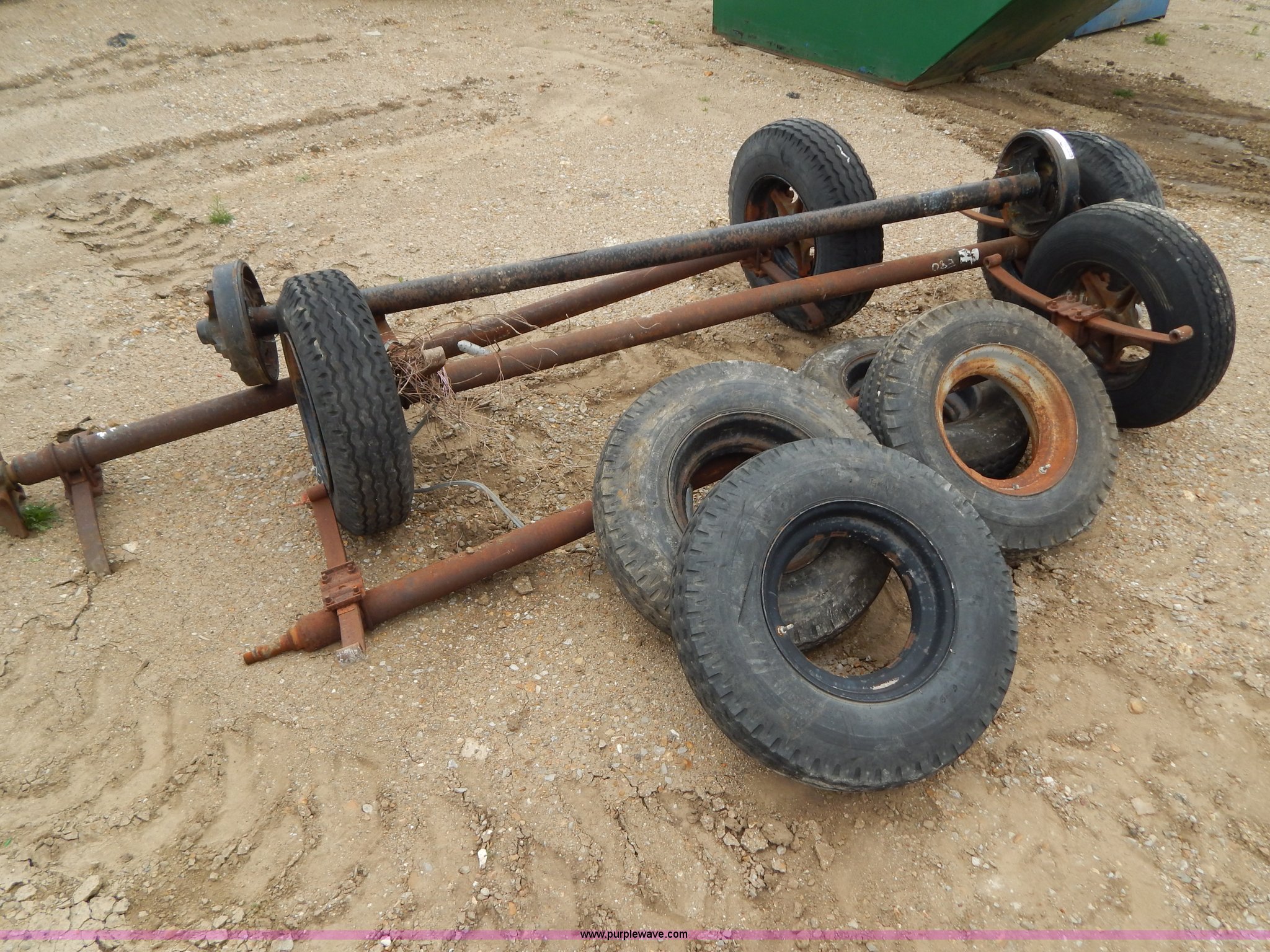 (4) manufactured home axles in Sedalia, MO Item AE9981 sold Purple Wave