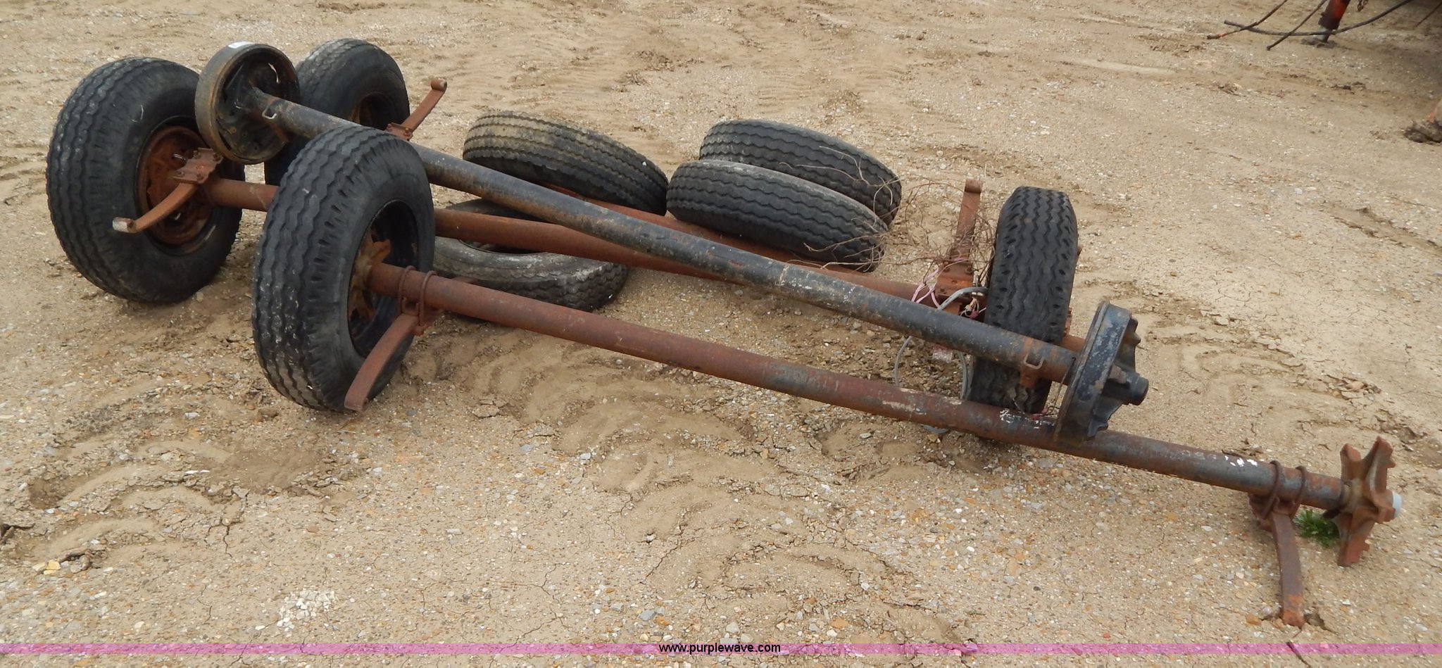 (4) manufactured home axles in Sedalia, MO Item AE9981 sold Purple Wave