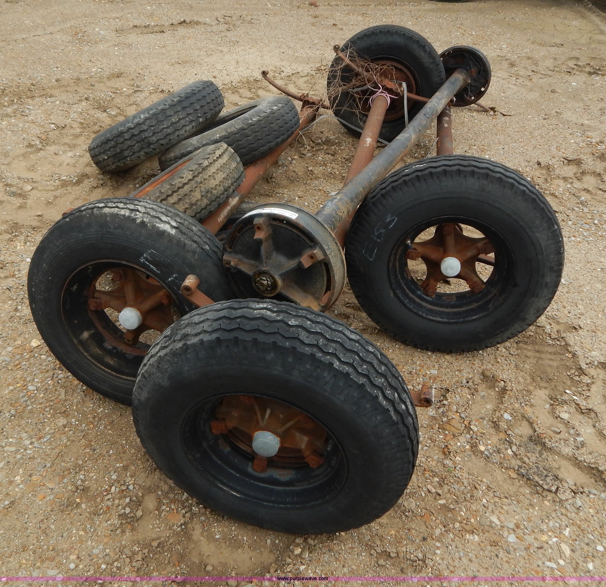 (4) manufactured home axles in Sedalia, MO Item AE9981 sold Purple Wave